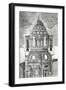 Architectural Illustration, from Architettura Civile, 1737-Guarino Guarini-Framed Giclee Print