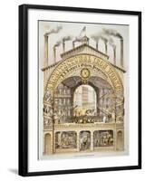 Architectural Iron Works-null-Framed Giclee Print