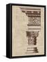 Architectural Rendering I Burlap-Hugo Wild-Framed Stretched Canvas