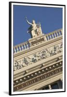 Architectural Sculpture on Burgtheater in Vienna-Jon Hicks-Framed Premium Photographic Print