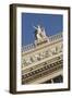 Architectural Sculpture on Burgtheater in Vienna-Jon Hicks-Framed Photographic Print