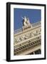 Architectural Sculpture on Burgtheater in Vienna-Jon Hicks-Framed Photographic Print