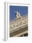 Architectural Sculpture on Burgtheater in Vienna-Jon Hicks-Framed Photographic Print