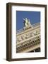 Architectural Sculpture on Burgtheater in Vienna-Jon Hicks-Framed Photographic Print