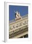 Architectural Sculpture on Burgtheater in Vienna-Jon Hicks-Framed Photographic Print