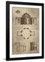 Architectural Sketch I-School of Padua-Framed Giclee Print