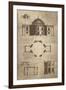 Architectural Sketch I-School of Padua-Framed Giclee Print