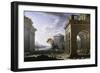 Architectural Study of Columns and Arches-Giovanni Paolo Pannini-Framed Giclee Print