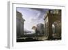 Architectural Study of Columns and Arches-Giovanni Paolo Pannini-Framed Giclee Print