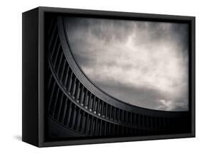 Architectural Study of Lines and Sky-Edoardo Pasero-Framed Stretched Canvas