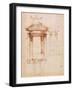 Architectural Study-Michelangelo Buonarroti-Framed Giclee Print