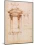 Architectural Study-Michelangelo Buonarroti-Mounted Giclee Print