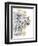 Architectural Watercolor Sketch I-Ethan Harper-Framed Art Print