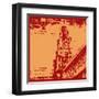 Architecturall Grunge-Petrafler-Framed Art Print