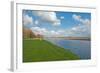 Architecture along a Canal in Spring-Jan Marijs-Framed Photographic Print