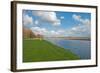 Architecture along a Canal in Spring-Jan Marijs-Framed Photographic Print