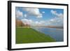 Architecture along a Canal in Spring-Jan Marijs-Framed Photographic Print