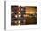 Architecture and Building in Downtown Manhattan by Night-Philippe Hugonnard-Stretched Canvas