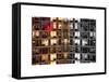 Architecture and Building Mirror-Philippe Hugonnard-Framed Stretched Canvas