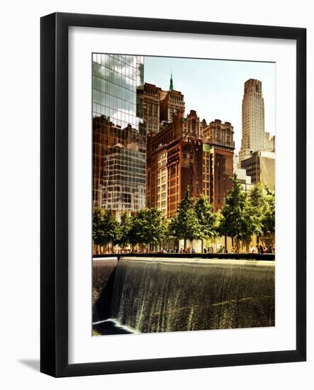 Architecture and Buildings, 9/11 Memorial, 1Wtc, Manhattan, New York City, United States, USA-Philippe Hugonnard-Framed Photographic Print