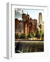 Architecture and Buildings, 9/11 Memorial, 1Wtc, Manhattan, New York City, United States, USA-Philippe Hugonnard-Framed Photographic Print