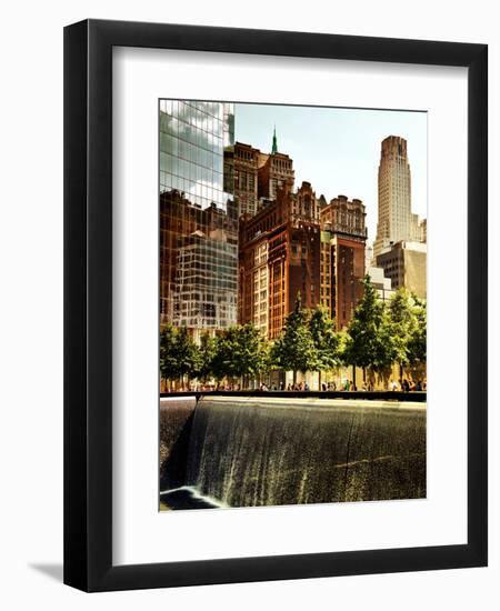 Architecture and Buildings, 9/11 Memorial, 1Wtc, Manhattan, New York City, United States, USA-Philippe Hugonnard-Framed Photographic Print