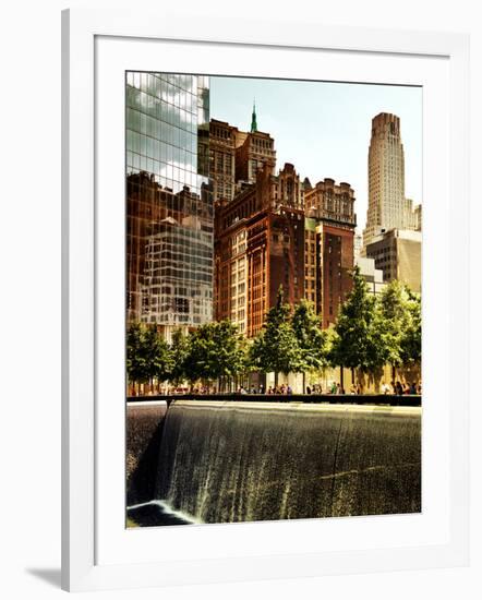 Architecture and Buildings, 9/11 Memorial, 1Wtc, Manhattan, New York City, United States, USA-Philippe Hugonnard-Framed Photographic Print