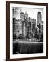 Architecture and Buildings, 9/11 Memorial, 1Wtc, Manhattan, NYC, USA, Black and White Photography-Philippe Hugonnard-Framed Photographic Print