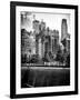 Architecture and Buildings, 9/11 Memorial, 1Wtc, Manhattan, NYC, USA, Black and White Photography-Philippe Hugonnard-Framed Photographic Print