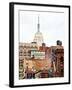 Architecture and Buildings, Empire State Building, Midtown Manhattan, New York City, United States-Philippe Hugonnard-Framed Premium Photographic Print