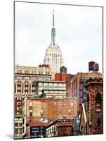 Architecture and Buildings, Empire State Building, Midtown Manhattan, New York City, United States-Philippe Hugonnard-Mounted Premium Photographic Print