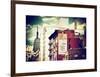 Architecture and Buildings, Empire State Building, Soho District, Manhattan, New York-Philippe Hugonnard-Framed Art Print