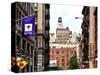 Architecture and Buildings, Greenwich Village, Nyu Flag, Manhattan, New York City, United States-Philippe Hugonnard-Stretched Canvas