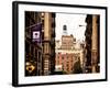 Architecture and Buildings, Greenwich Village, Nyu Flag, Manhattan, New York City, US, Vintage-Philippe Hugonnard-Framed Photographic Print