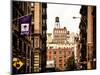Architecture and Buildings, Greenwich Village, Nyu Flag, Manhattan, New York City, US, Vintage-Philippe Hugonnard-Mounted Photographic Print