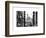 Architecture and Buildings, Greenwich Village, Nyu Flag, Manhattan, NYC, White Frame-Philippe Hugonnard-Framed Art Print