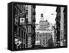 Architecture and Buildings, Greenwich Village, Nyu Flag, Manhattan, NYC-Philippe Hugonnard-Framed Stretched Canvas