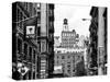 Architecture and Buildings, Greenwich Village, Nyu Flag, Manhattan, NYC-Philippe Hugonnard-Stretched Canvas