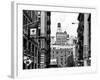 Architecture and Buildings, Greenwich Village, Nyu Flag, Manhattan, NYC-Philippe Hugonnard-Framed Photographic Print