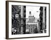 Architecture and Buildings, Greenwich Village, Nyu Flag, Manhattan, NYC-Philippe Hugonnard-Framed Photographic Print