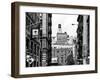 Architecture and Buildings, Greenwich Village, Nyu Flag, Manhattan, NYC-Philippe Hugonnard-Framed Premium Photographic Print