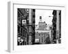 Architecture and Buildings, Greenwich Village, Nyu Flag, Manhattan, NYC-Philippe Hugonnard-Framed Photographic Print