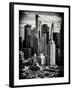 Architecture and Buildings in Downtown Manhattan-Philippe Hugonnard-Framed Photographic Print