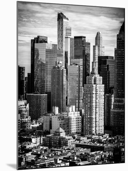 Architecture and Buildings in Downtown Manhattan-Philippe Hugonnard-Mounted Photographic Print