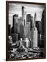 Architecture and Buildings in Downtown Manhattan-Philippe Hugonnard-Framed Photographic Print