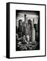 Architecture and Buildings in Downtown Manhattan-Philippe Hugonnard-Framed Stretched Canvas