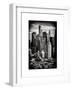 Architecture and Buildings in Downtown Manhattan-Philippe Hugonnard-Framed Art Print