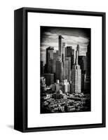 Architecture and Buildings in Downtown Manhattan-Philippe Hugonnard-Framed Stretched Canvas