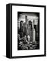 Architecture and Buildings in Downtown Manhattan-Philippe Hugonnard-Framed Stretched Canvas