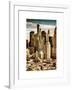 Architecture and Buildings in Downtown Manhattan-Philippe Hugonnard-Framed Art Print